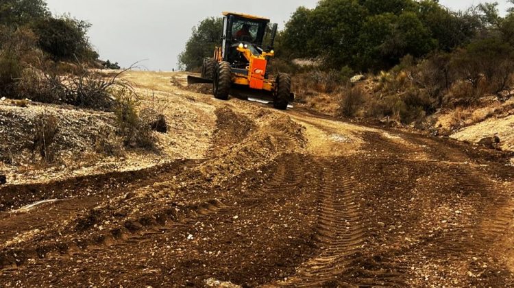Vialidad Provincial recupera la ruta N°38 con un operativo de mantenimiento integral