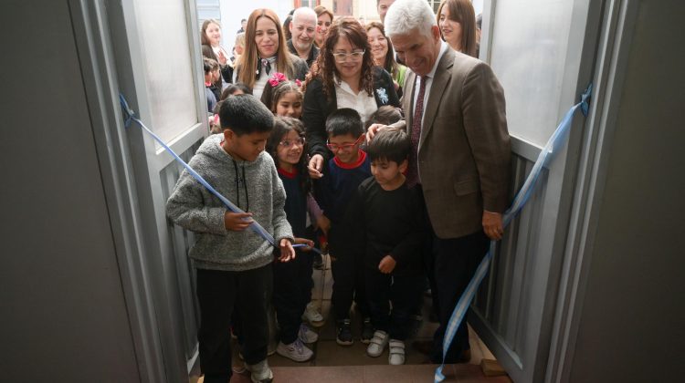 El Gobernador inauguró obras en el Centro Educativo N°1 ‘Juan Pascual Pringles’