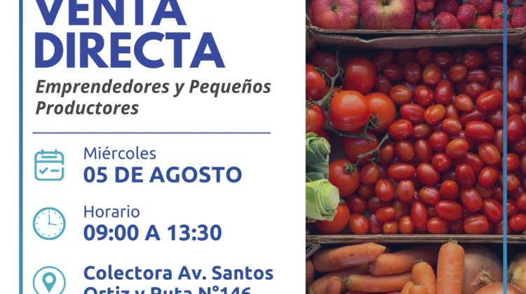 La jornada de Venta Directa retoma su horario de 9:00 a 13:30