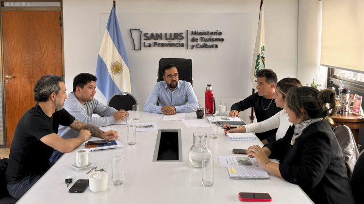 El Gobierno avanza junto al sector privado en una agenda de grandes eventos para San Luis