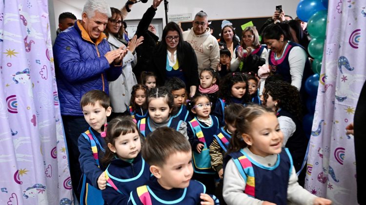 La Escuela N°34 estrenó una sala de 3 años y las obras que permiten completar el ciclo Secundario