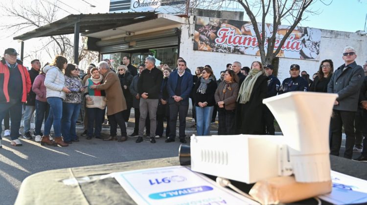 El barrio Portal de las Sierras incorporó alarmas ciudadanas para fortalecer la seguridad vecinal