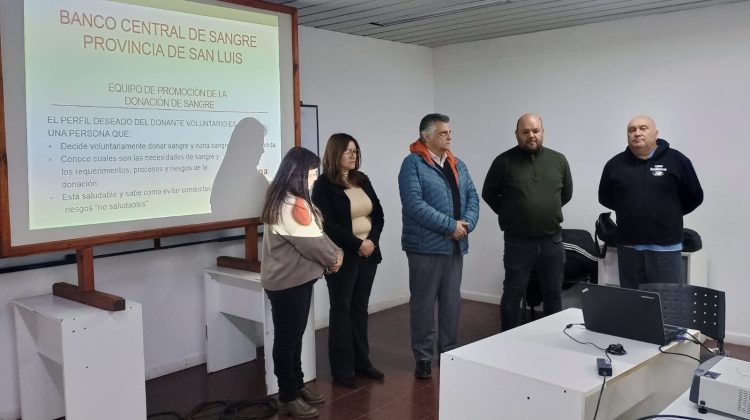 El IPReS realizó una charla de concientización sobre la importancia de donar sangre