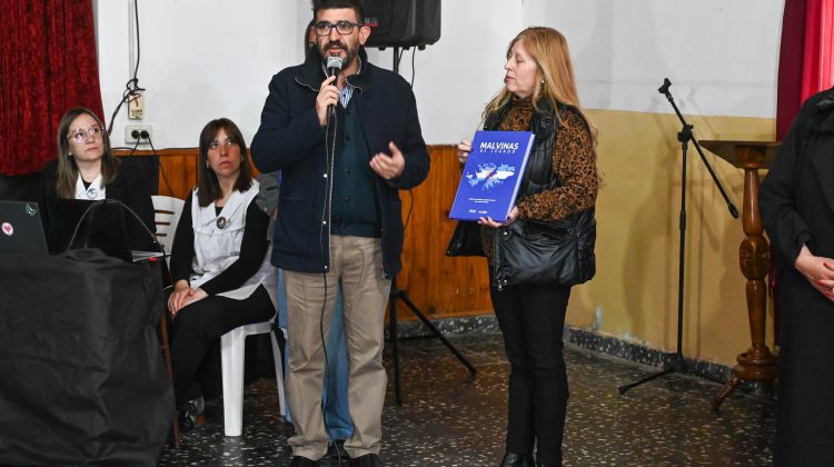 ‘Malvinas, El Legado’ llegó a la Biblioteca Popular de Justo Daract