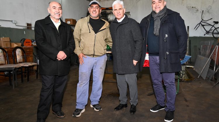 Del patio de su casa a la incubadora de empresas: Herrería ‘David Balbo’ inauguró su nuevo espacio