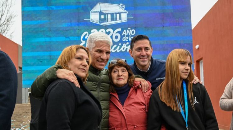 “Lo lindo es que te dicen que te van a hacer una casa y cumplen”