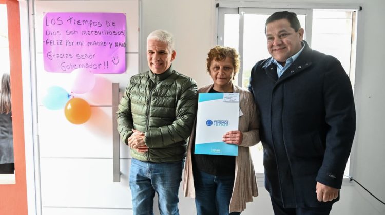 “Mucha gente no tiene su vivienda y no puede edificarla. Esto es una posibilidad”