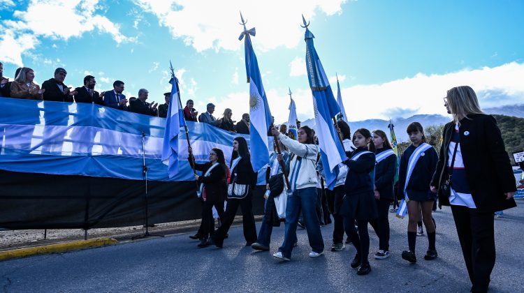 Merlo conmemora el paso a la inmortalidad del general San Martín