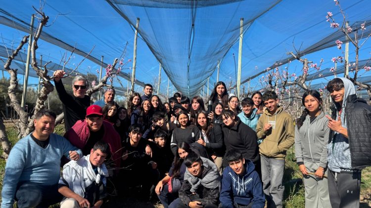 Sol Puntano acercó prácticas productivas a estudiantes de la Escuela Técnica N°6