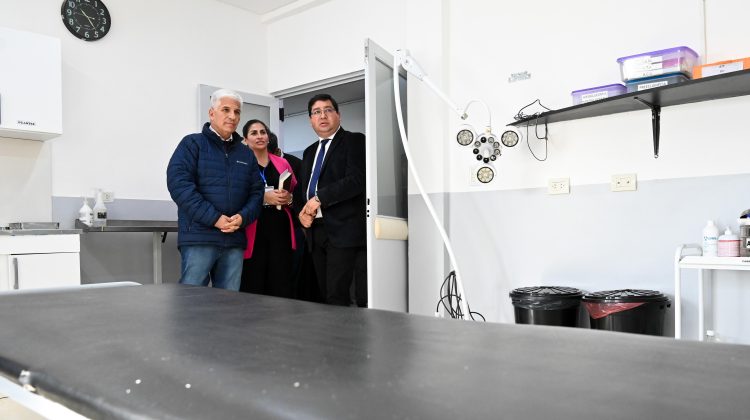 El Gobernador inauguró las refacciones del Hospital ‘Doctora Carolina Tobar García’