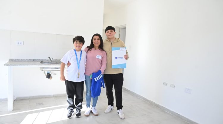 “Nunca perdí la esperanza de tener una vivienda propia”