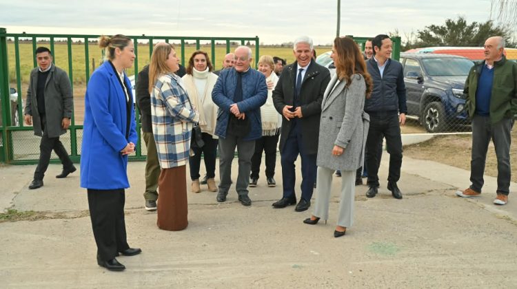 Poggi visitó AgroNasch, que consolida su planta de Naschel con nuevas inversiones