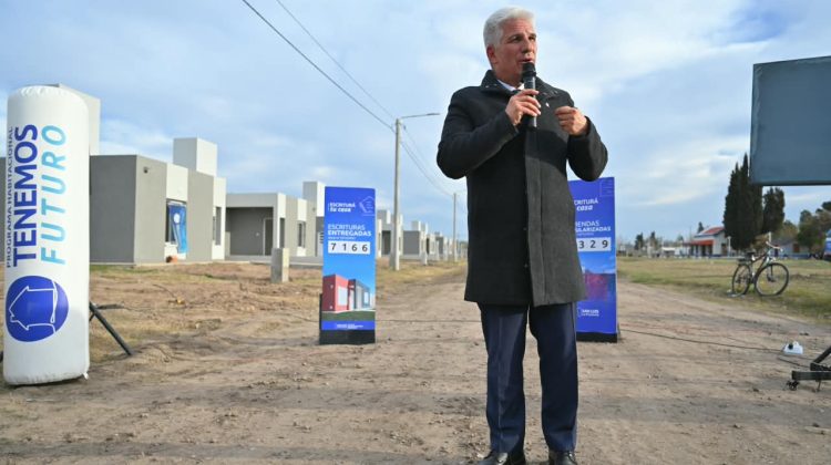 Los vecinos de Concarán ya saben cuándo recibirán las llaves de su casa: será el 12 de septiembre