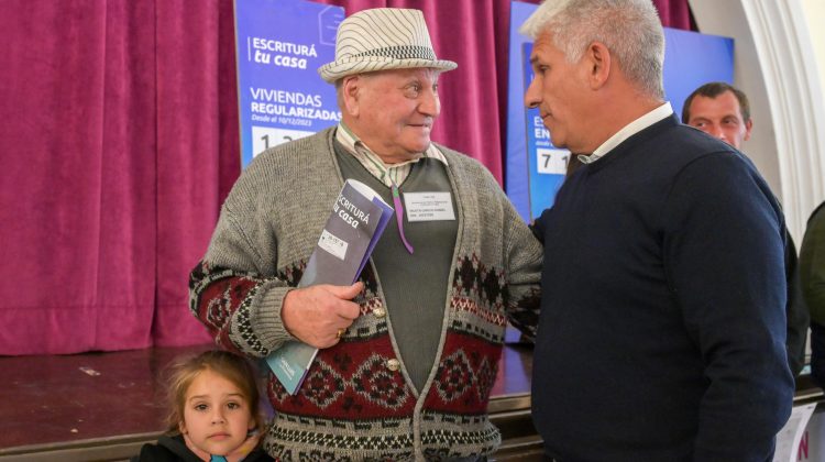 “Hace más de 30 años que vivo en mi casa y por fin soy el dueño”