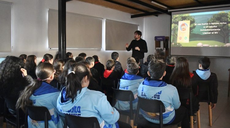 La Escuela Ambiental Itinerante llevó herramientas a escuelas de toda la provincia