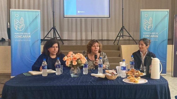 Concarán tuvo una jornada de prevención y concientización sobre la trata y explotación de personas