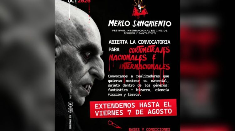 Este viernes finaliza la convocatoria de cortometrajes para el Festival ‘Merlo Sangriento’