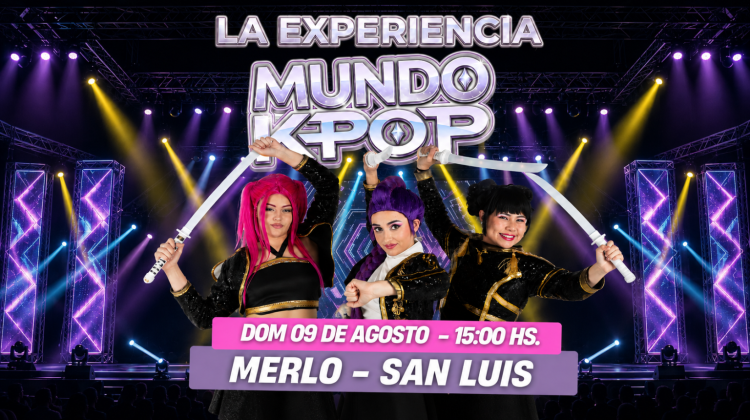 El universo del K-Pop desembarca en Merlo con una experiencia para toda la familia
