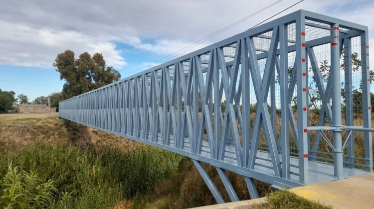 La Provincia construirá una pasarela peatonal junto al puente de la ruta provincial N°9