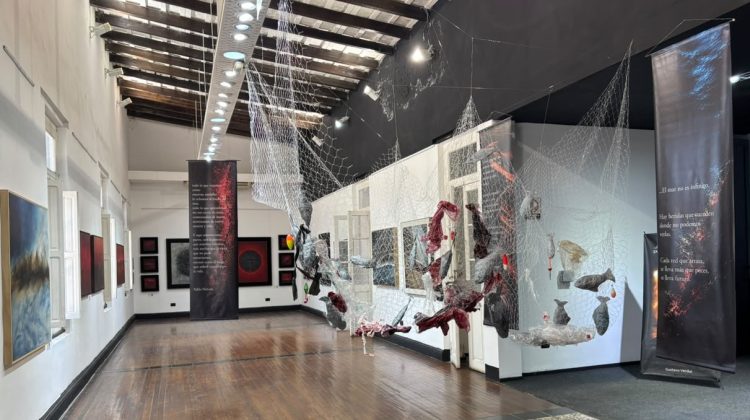 La Casa de la Música mantiene abierta durante septiembre la muestra ‘La herida y el agua’