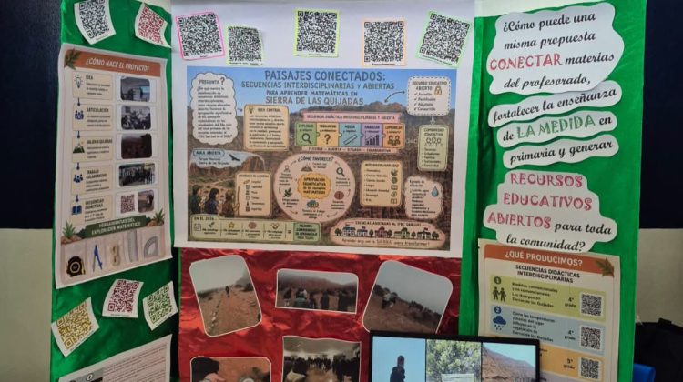 Sierra de las Quijadas se convierte en un aula abierta para aprender matemática