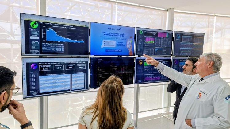 El Hospital ‘Doctor Ramón Carrillo’ recibió la visita del director de Salud Digital de Mendoza