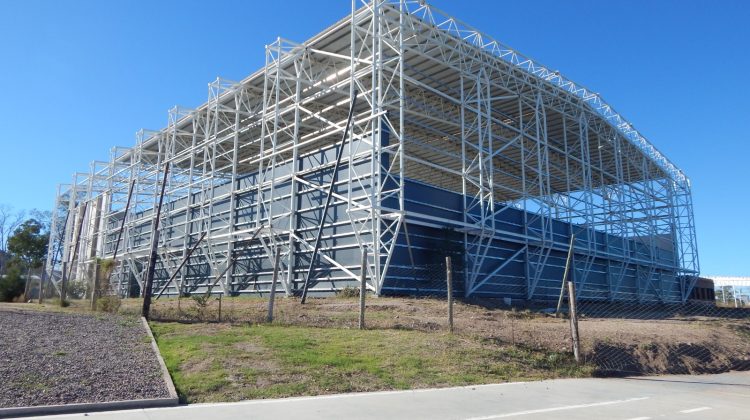 La obra del Polideportivo de la Villa Deportiva suma nuevos frentes de trabajo