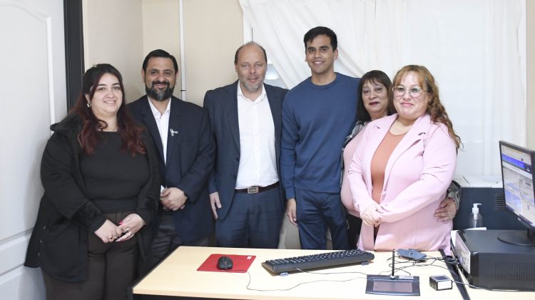 Inauguraron la renovación de la oficina del Registro Civil de Los Molles