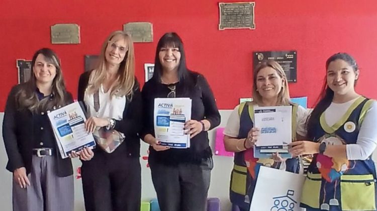 ‘Cooperadora Activa’ llegó a instituciones educativas de Villa Mercedes 