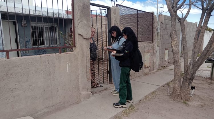 Operativo especial de salud en la zona sur de la ciudad de San Luis