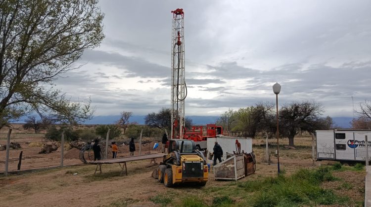 San Luis Agua avanza con una nueva perforación en Concarán