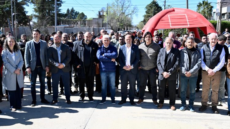 Poggi acompañó al Intendente de Villa Mercedes en la visitas de obra en el barrio Las Mirandas