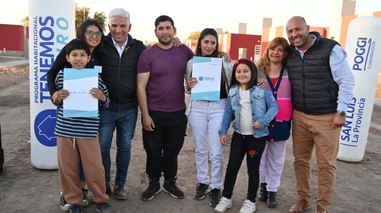 La casa propia ya tiene fecha: las familias de La Punta recibirán sus viviendas el 24 de octubre