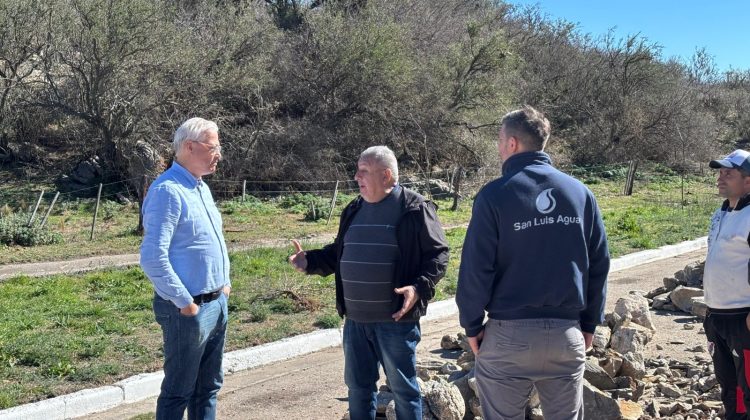 Avanzan en la adecuación y mitigación del riesgo hídrico en la localidad de Las Lagunas