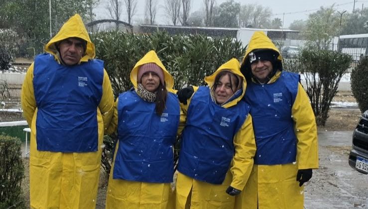 Desarrollo Humano activó el protocolo de emergencia y asiste a familias en distintos barrios