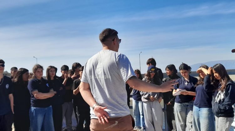 Alumnos de la Escuela Técnica ‘Germán Avé Lallemant’ visitaron el dique Las Palmeras