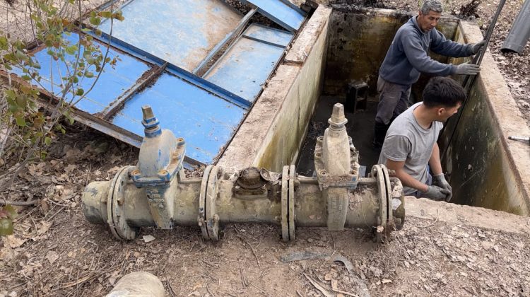 Optimizan el acueducto de ingreso a la planta potabilizadora de Beazley