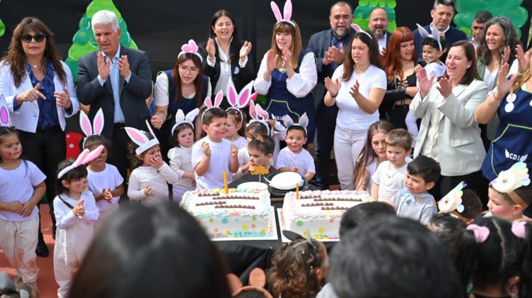 El Centro de Desarrollo Infantil ‘Ángeles Traviesos’ festejó su primer aniversario