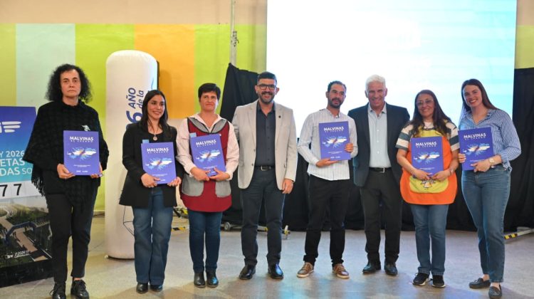 ‘Malvinas, El Legado’ se sumó como material bibliográfico en Buena Esperanza
