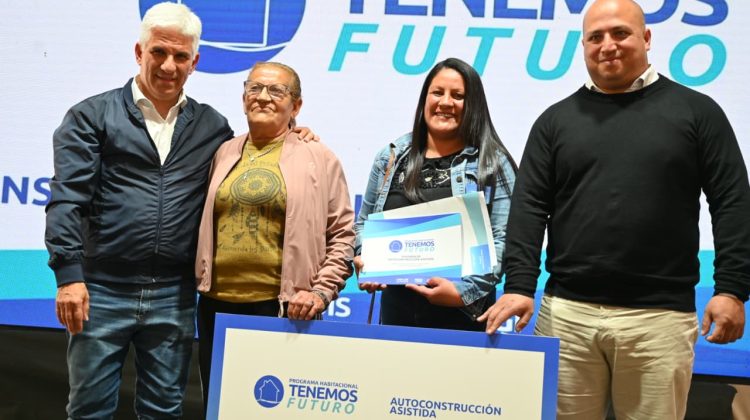 “Va a ser para mí una alegría enorme poder hacer mi casa”