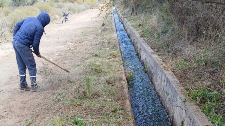 San Luis Agua interviene el sistema Quebrada de López de San Francisco
