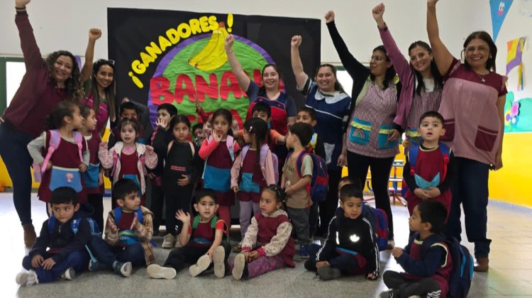 Un jardín de Quines fue elegido entre los ganadores nacionales de ‘Fruteá Tu Escuela’