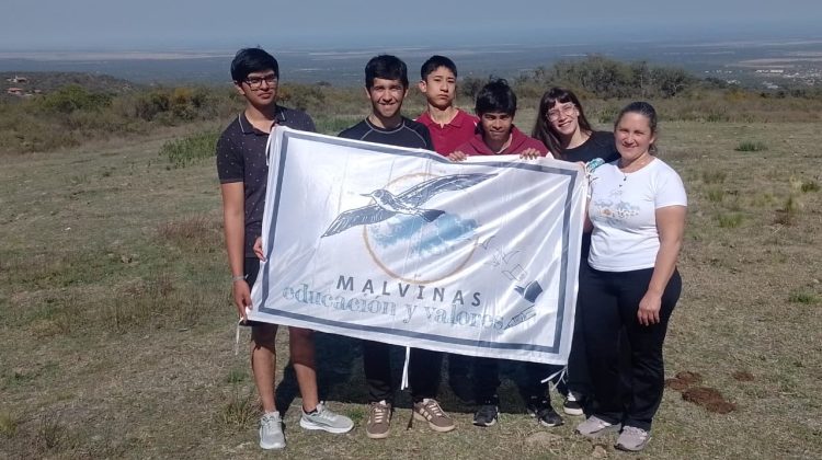Estudiantes de Cerro de Oro presentarán un proyecto que une Malvinas, arte y valores