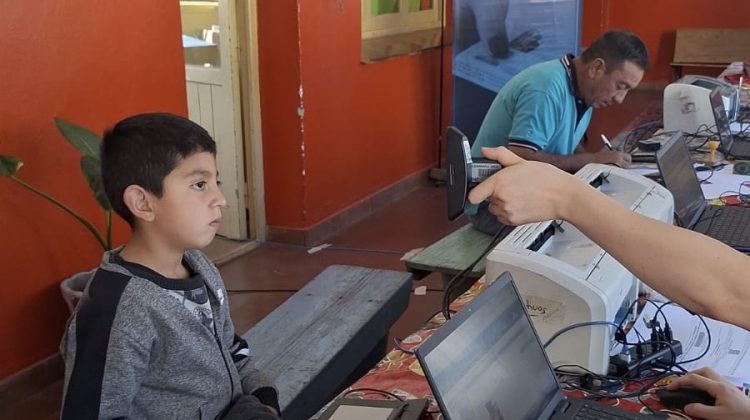 Desarrollaron operativos de ‘El Registro Civil Cerca Tuyo’ en Pozo del Molle y Río Juan Gómez
