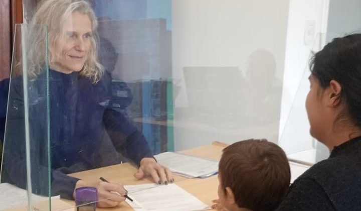 Realizaron un operativo en Quines para acercar seguridad jurídica a las familias propietarias