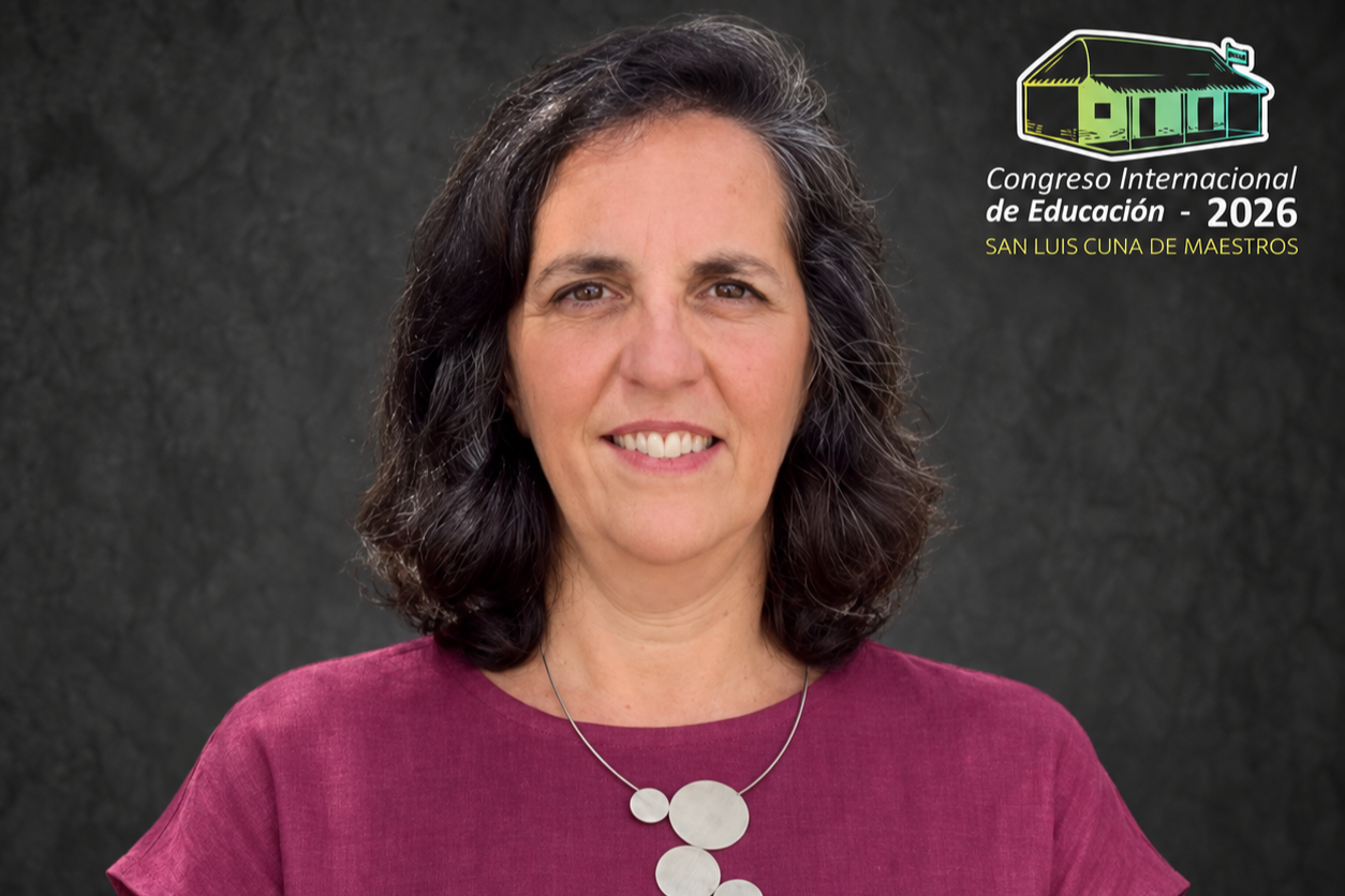 Natalia Rosón en el Congreso Internacional de Educación San Luis, Cuna de Maestros