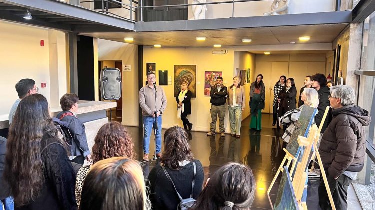 Estudiantes de la ULP exponen más de 30 obras en el MUHSAL