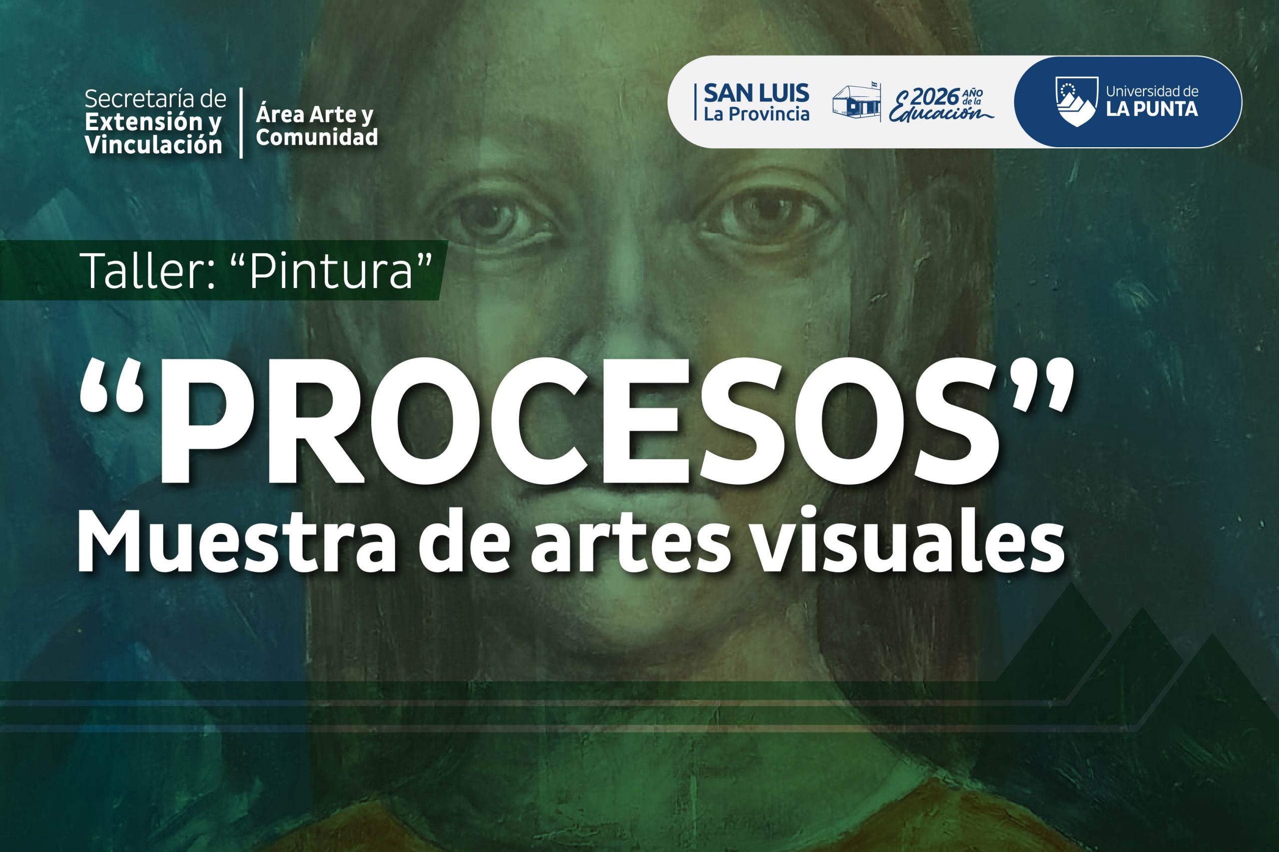 Muestra Procesos del taller de pintura de la ULP