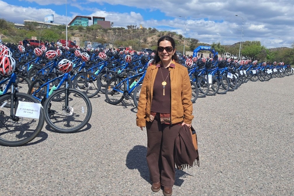 Andrea Ponce, directora del Colegio N°1