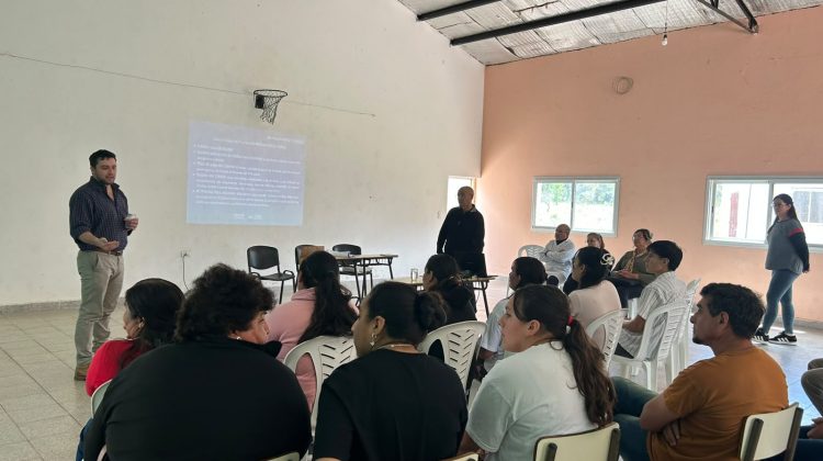 Las mentorías llegaron a cuatro nuevas localidades del departamento San Martín